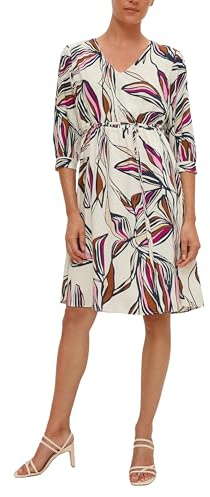 Comma Kleid mit Allover-Print