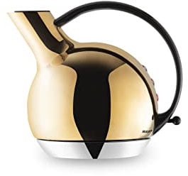 BUGATTI, Giulietta, Design Electric Kettle with Removable Limescale Filter, 1.2 Liter Capacity, 18/10 Stainless Steel Kettle