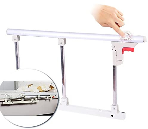 WIUPJGBD Bettgitter, Absturzsicherung für Erwachsene, Haltegriff, Handbett, herunterklappbare Schienen, Sicherheitshilfen, Seitengitter für die häusliche Pflege