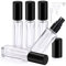 Segbeauty Atomizador Perfume Recargable, Pulverizador Colonia 10ml, 5 Piezas Pulverizador Pequeño Perfume, Portátil Vidrio Vacías de Perfume, Porta Perfume para Viaje Hombres y Mujeres (Transparente)