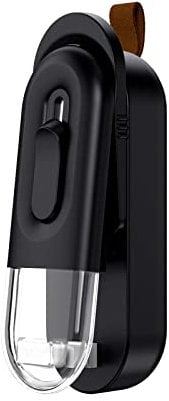 Brifit Macchina Sottovuoto per Alimenti, Mini Sigillatore Sottovuoto 2 in 1, Nero