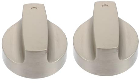 2St Schalterknopf Gasherdknöpfe tauschen Gasgrill-Bedienknopf Gas grill control knob grill zubehör grillzubehör Knopf für Gasherd Metallknauf Gasherde Brenner Schaltknopf Zink