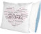glitzertassen.de® | Eigenschaften Einer Mama | Kissen mit Spruch | Geschenk | Muttertag | Kissen mit Druck | Liebe | Deko Kissen | Fotokissen | Kuschelkissen | Weiß/Blau