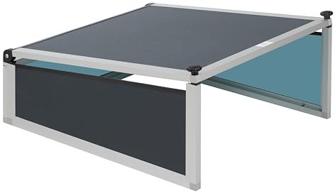 PreGaRo® garage per robot tosaerba, con tetto pieghevole, dimensioni interne 74 x 62 x 24 x 32 (L x P x A) PG468A g. antracite