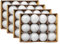 Pack de 48 Velas Flotantes Decorativas - Ideal para Bodas, Fiestas de Piscina y Decoración Navideña, 4 Horas de Duración, Sin Perfume, Fabricación Europea, 45mm - Blanco