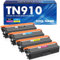 4er-Pack TN910 TN 910 Toner als Ersatz Kompatible für Brother TN910 TN-910 TN 910 HL-L9310CDW HL-L9310CDWT HL-L9310CDWTT MFC-L9570CDW MFC-L9570CDWT (Schwarz Cyan Gelb Magenta)