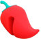 Couvercle de casserole en silicone - Anti-débordement - En forme de petit poivron - Couvercle anti-déversement pour éviter les débordements - Pour l'extérieur