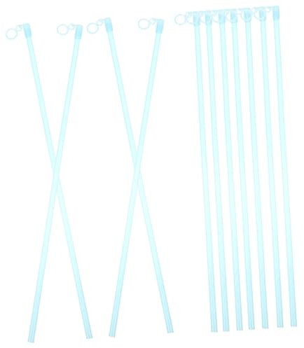 BESPORTBLE Handheld-fahnenmast-Set 12 Stück Kunststoff-Fahnen Für Japanische Karpfenmast-Fahnen