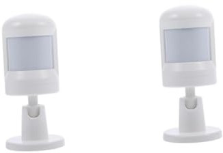 jojofuny 2pièces Détecteur De Mouvement Zigbee à Large Angle Avec Alerte De Corps Pour Maison Capteur Intelligent Blanc