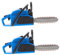 GARIOUANS 2pezzi Mini Chainsaw Model Per Giardino e Casa Adornamenti Miniatura Per Paesaggi Decorazioni Creative Perfetti Per Progetti Di Giardinaggio e Miniature