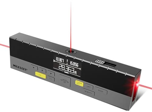 DP20 pro Bilateral Laser Distance Meter,120m Multifunction Digital Tape with Angle and Mark,Rechargeable and Bluetooth(DP20 PRO-120M)