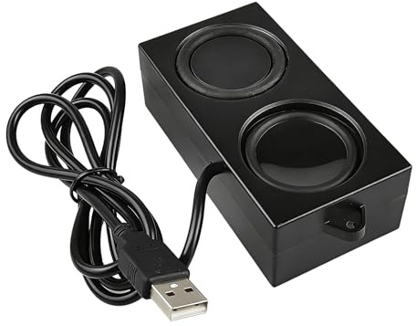 Gikfun USB Computer Speaker, 4Ohm 5W Woofer, for Arduino, PC, Laptop | Loudspeaker with Plug and Play Desktop, and Game Console Diy