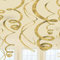 DEC SWRL PLASTIC GOLD