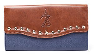 The Legend Of Zelda Breath Of The Wild - Game Logo Portafoglio blu/marrone