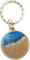 Footprints in The Sand Color Bronze Spiritueller Schlüsselanhänger It was Then That I Carried You Fußabdrücke Geschenk