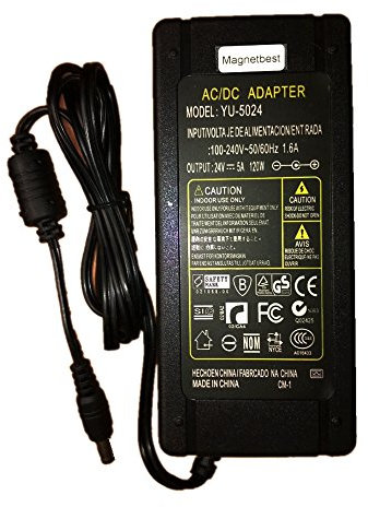24V 5A 500MA AC DC Adapter Charger 24V5A 120W LED Switch Power Supply