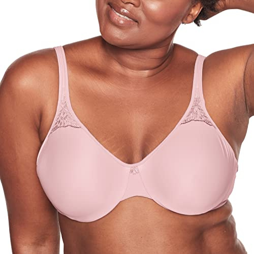 Bali Passion for Comfort Minimizer Underwire Bra Soutien-Gorge Minimiseur, Rose Vif, 100DD Femme