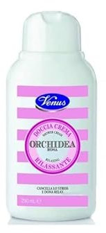 Venus Bagno Crema Rilassante all'orchidea Rosa 250 ml, Giallo, L
