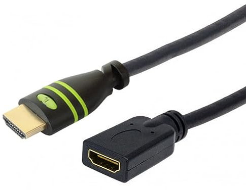 Techly 106374 Cavo Prolunga HDMI™ High Speed con Ethernet 4K 30Hz M/F 5,0 m Nero