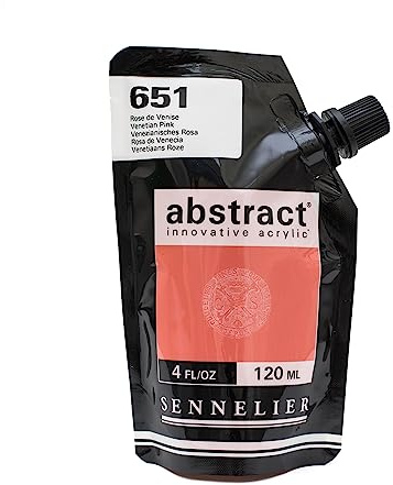 Sennelier Abstract Acrylic 120ml Pouch, Venetian Pink, (10-121121-651)