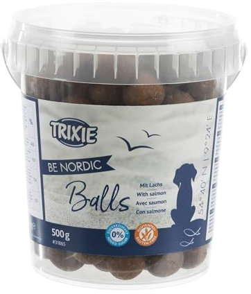 TRIXIE 31865 BE Nordic Salmon Balls, 500 g