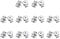 Suithink 10 Pairs 4mm 925 Sterling Silver Earring Backs Hypoallergenic Replacements Butterfly Studs Earring Backs