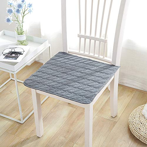 Stuhlauflage,Platz Plaid Stuhlkissen Dünnes Rutschfestes Auflage Sitzkissen für Bürostuhl Balkon Terrasse Innen Außenbereich,Sitzpolster für Gartenstuhl,Esszimmerstuhl,Tatami Bodenmatte I 45x45CM