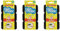 Dishmatic Black Heavy Duty Refill -Washing-Up Sponge Refill (3x3=9 Black Refills)