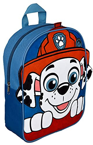 Undercover Unisex Kinder Rucksack Mit Plüsch Kinderrucksack, blau, S