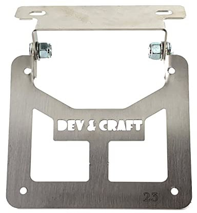 Portatarga Pieghevole per Booster Spirit 50 cc