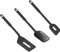 KUHN RIKON Swiss Küchenhelfer Set 3 Stk, Schwarz
