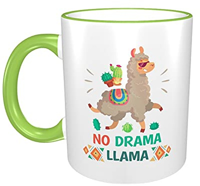 Keine Drama-Lama-Tasse, Kaffeetasse, 11 Unzen, Geschenk, Teetassen, tolles Geschenk für No-Drama-Lama-Liebhaber