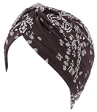 YEHUDAF LEE Turbane für Damen–Elastische Kopftücher Chemo/Bandana Damen–Bequeme Kopfbedeckung(Mehrfarbig) (DE/NL/SE/PL, Alphanumerisch, Einheitsgröße, 20)