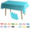 3 Stück Tischdecke Rechteckig Blauer See Party Tischdecke,137 * 274cm Tischdecke Papierrolle Einweg Tischdecke aus Kunststoff,wasserdichte Ölbeständig Tischdecken für Picknick,Geburtstags,Hochzeiten