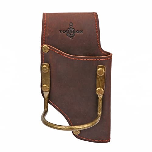 Tourbon Echtleder-Holster mit Zange, Hammer, für Schreiner, Schreiner, Schreinerei, Werkzeug