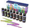 INK LAB Iridescent Acrylic Paint 8 Colours, 60ml x 8, Chameleon Colors, Non Toxic, High Viscosity, Shimmer Paint for Artists, Beginners, Crafts, Canvas, Wood