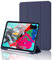 Custodia Cover per iPad 11 Generazione A16 11 Pollici 2025/iPad 10 Generazione 10,9 Pollici 2022 con portapenne, Supporto Sottile con Retro Rigido Cover con Auto Svegliati/Sonno, Blu Scuro