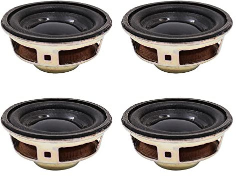 Hsthe Sea 4 PCS Redondo Micro Altavoz Diámetro 1.5 4ohm 3W Audio Altavoz Estéreo Woofer Altavoz para Arduino