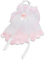 KERZENMANSCHETTE aus TÜLL in ROSA – Tropfschutz für Kommunion- & TAUFKERZEN – Ø 3–6 cm – Blüten-Verzierung & Satinband – Festliches Accessoire für Mädchen – MaMeMi Markenqualität