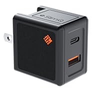 SlimQ 30W GaN Fast Charger for Macbook Air etc, Fast Charging on Both Ports
