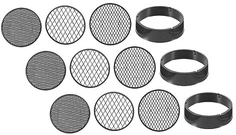ABOOFAN 9 Piezas Suelo Plástico Para Jardinería, Herramientas Manuales Para Filtrar Tierra, Arena Y Compost, Colador Malla Fina Para Bonsai