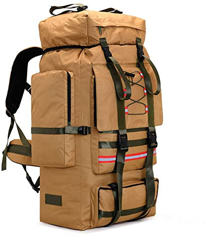 FLYIFE Wanderrucksack,130L roßer Kapazität Trekkingrucksack Reiserucksack Oxford-Stoff Wasserabweisend Outdoor Daypacks Tasche für Reise Daypack Multifunktionale,Ripstop und wasserfest