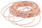 BENECREAT Braccialetti con Corde di Chitarra da 40 Pezzo da 58 mm, Braccialetti A Molla in Oro Rosa Braccialetti Minimalisti Filo Flessibile Bracciale A Strati con Filo Gimp Francese