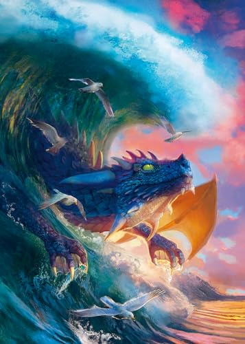Ravensburger Puzzle Drachenrennen - 1000 Teile Puzzle für Erwachsene | 1000 Teile Puzzle, Erwachsenenpuzzle, Geschenk für Frauen und Männer