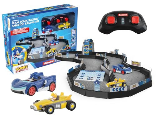Carrera - 370430021 - Team Sonic Racing Mini RC - Race Track Set
