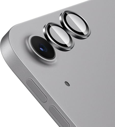 Locofun Pellicola Fotocamera per iPad Air 11 / 13 M4 2024, Anti Graffio Camera Vetro Temperato Protezione Lente Pellicola, Durezza 9H, Senza Bolle-Nero