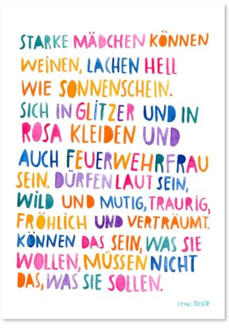 Frau Ottilie Print *Starke Mädchen*