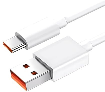 Generic 7A USB C Charger Cable | USB B To USB C Cable 1m | Fast Charging & High Speed Data Transfer For iPhone 16/15 Pro, Samsung S24/S23/S22/S21, Note 10/9/8 etc.