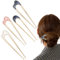 Yuanchu 4 Stück U-förmige Haarnadeln Groß,Französisch Hairpin Groß Haargabel Metall Haarstäbchen Elegant Kopfschmuck Haarklammer Haarspange Gabel Haarstyling Zubehör für Frauen Mädchen