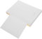 OSALADI 100 Blatt Druckerpapier Etiketten klares Vinyl Glanz wasserfestes Vinyl-Aufkleberpapier leeres aufkleberdruckpapier Selbstklebendes beschichtetes Papier